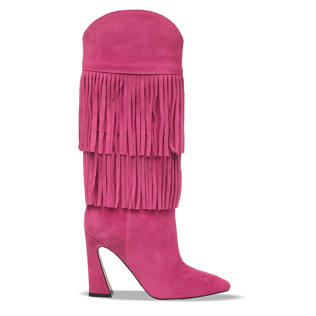 Identità Stivali ANTONIA CAMOSCIO FUCSIA