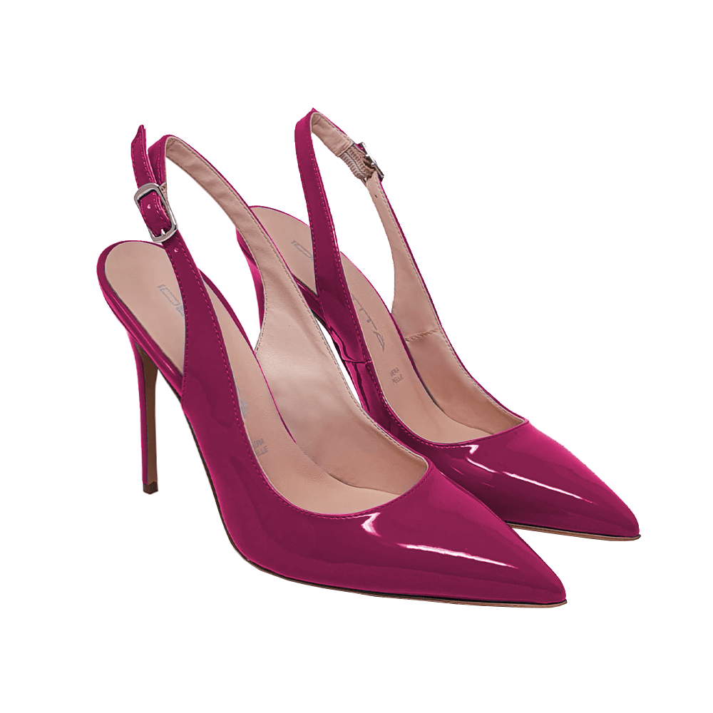 Identità Décolleté Slingback EMILY VERNICE BORDEAUX