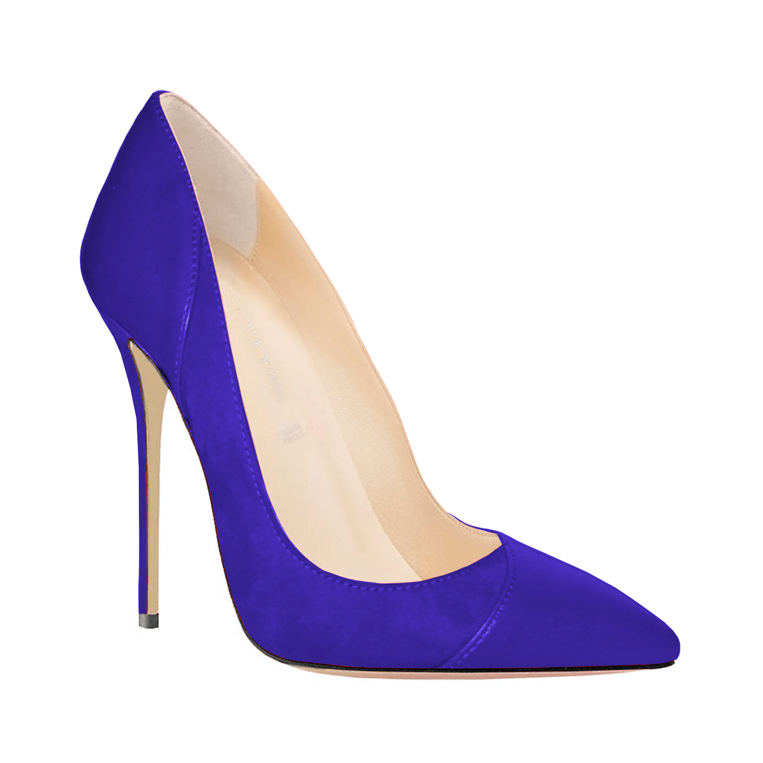 Identità Décolleté FELIPA CAMOSCIO/PELLE BLU