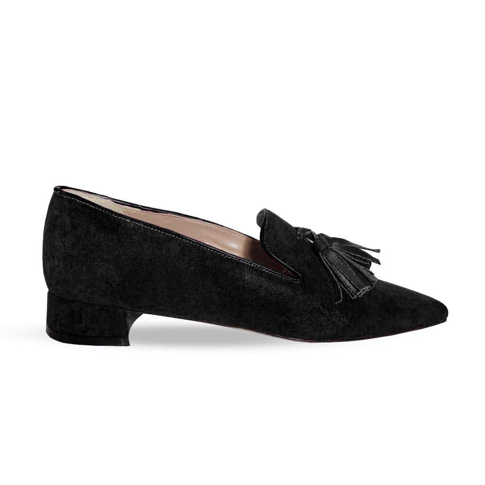 Identità Décolleté FREYA CAMOSCIO NERO