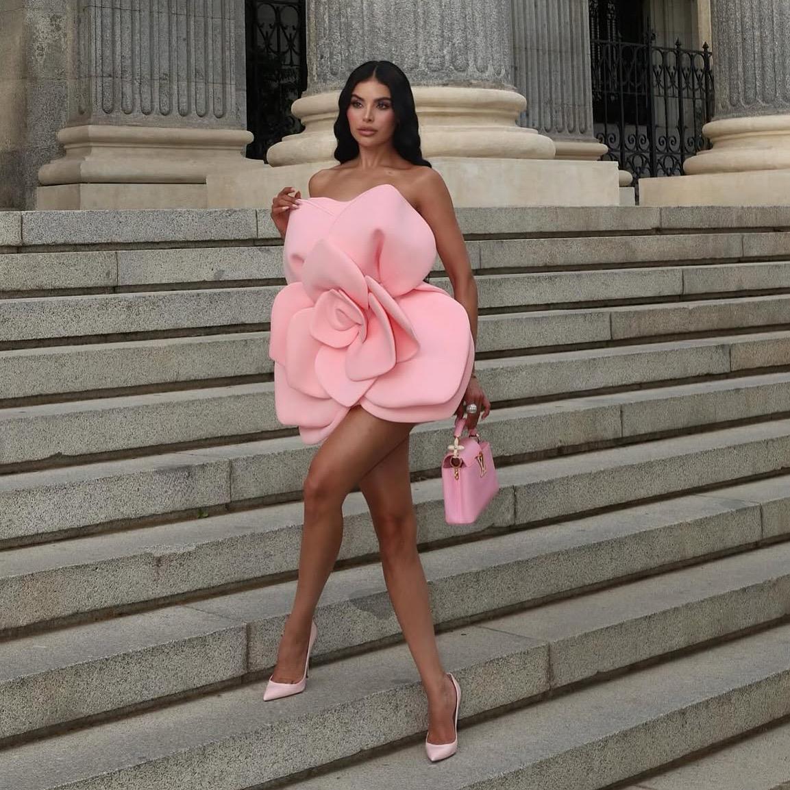 Identità Décolleté SWAMI VERNICE ROSA 80mm