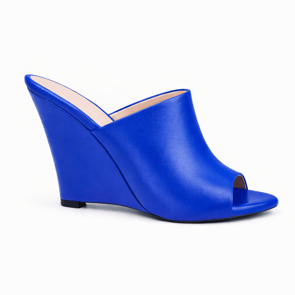 Identità Mules BERNADINE PELLE BLU