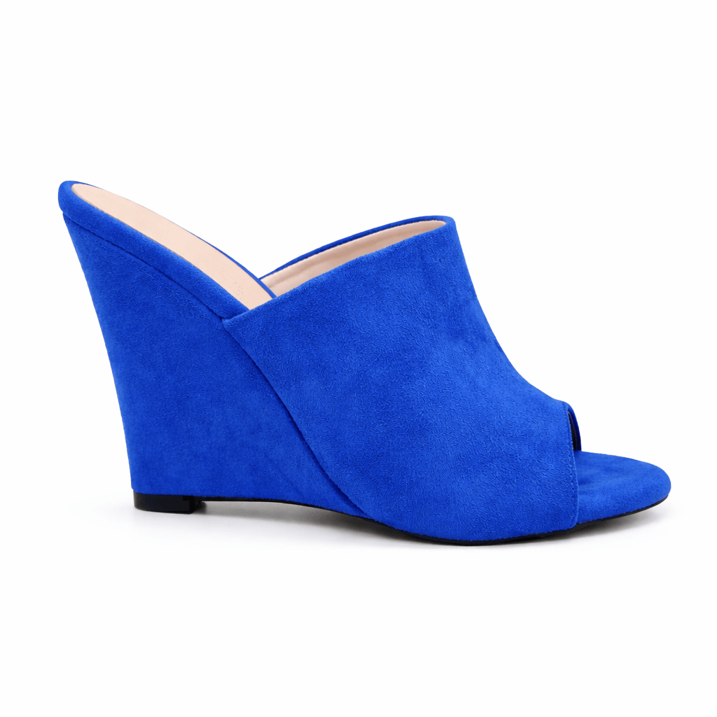 Identità Mules BERNADINE SUEDE BLU
