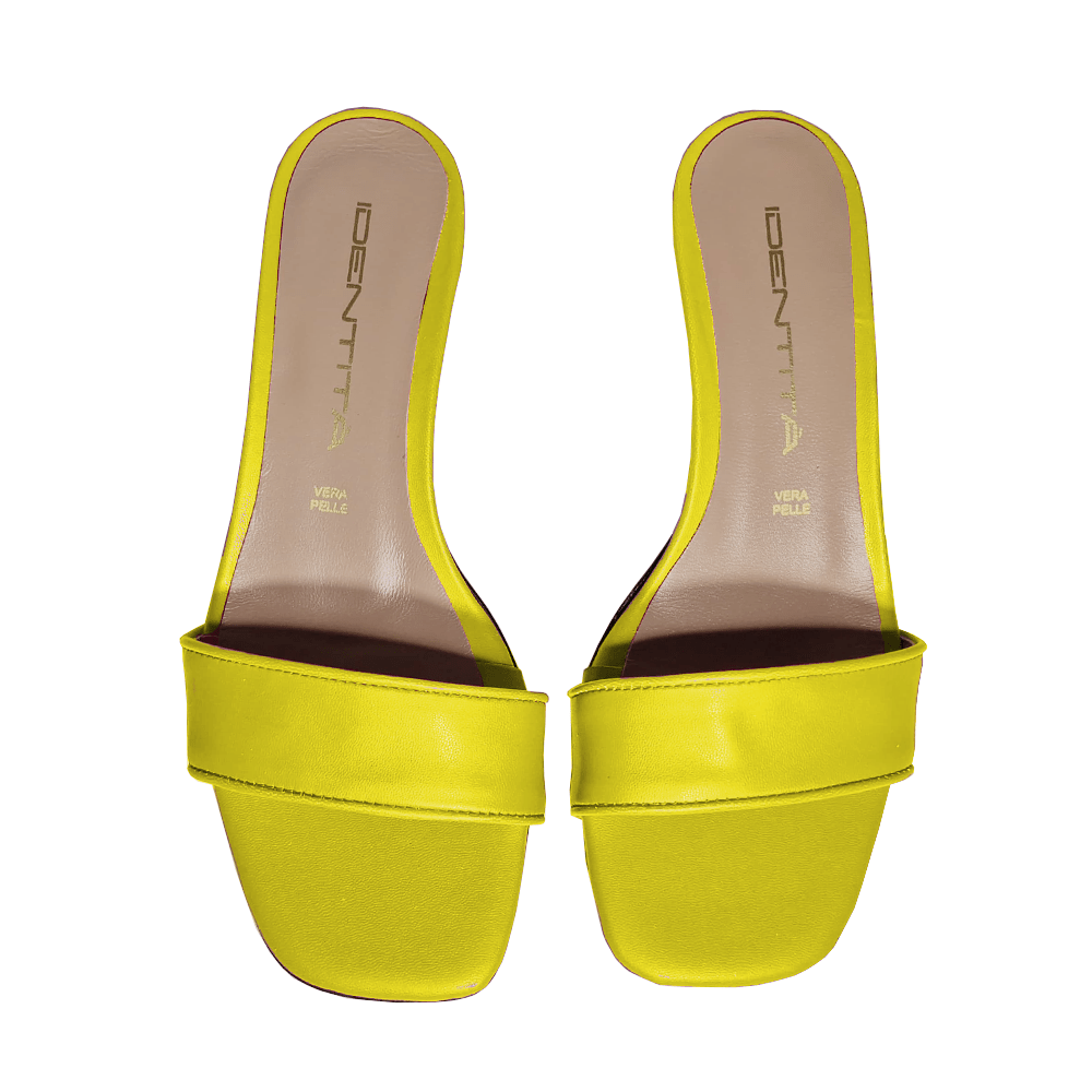 Identità Mules ELIANE PELLE GIALLO