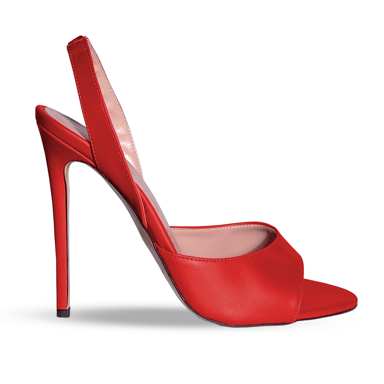 Identità Sandali ELSA PELLE ROSSO