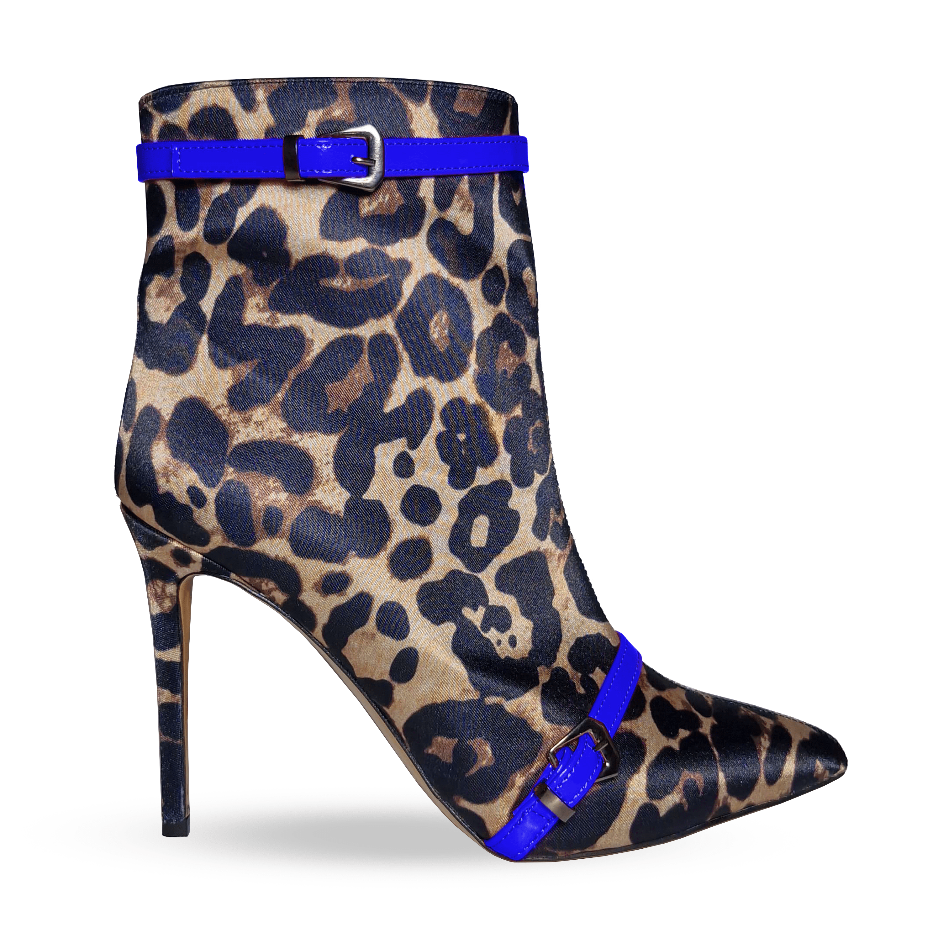 Identità Stivaletti HAZEL LEOPARDATO ANIMALIER/BLU