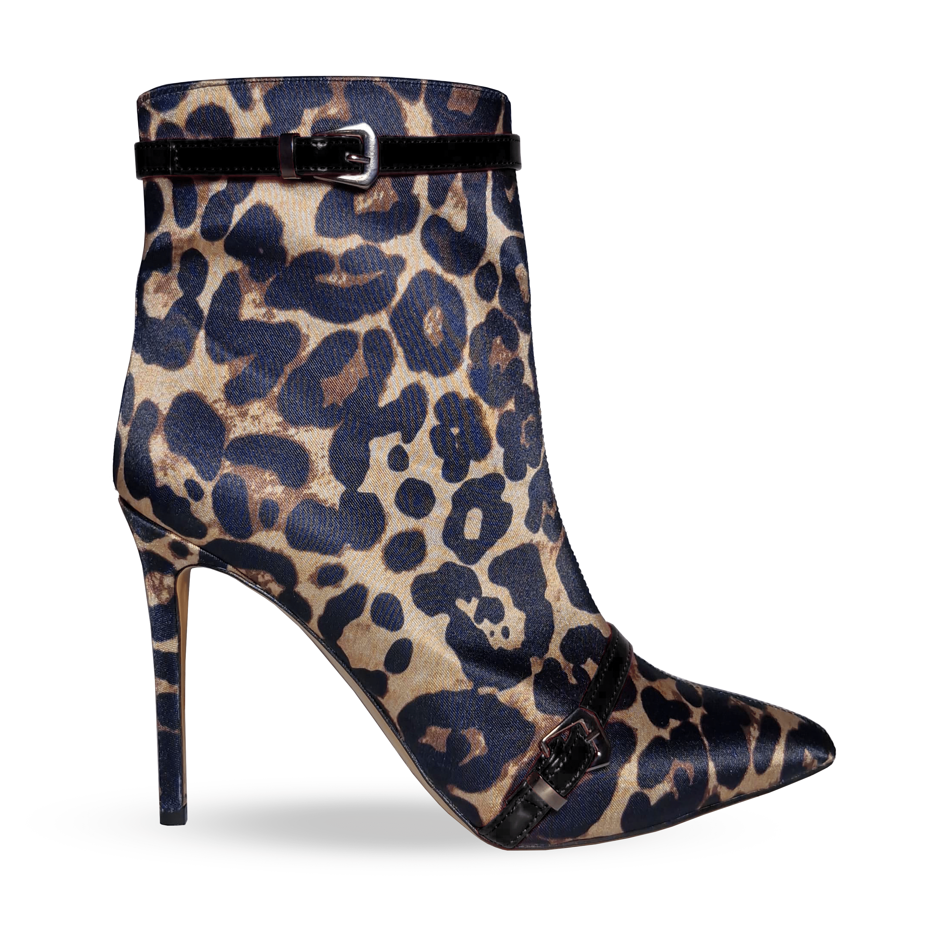 Identità Stivaletti HAZEL LEOPARDATO ANIMALIER/NERO