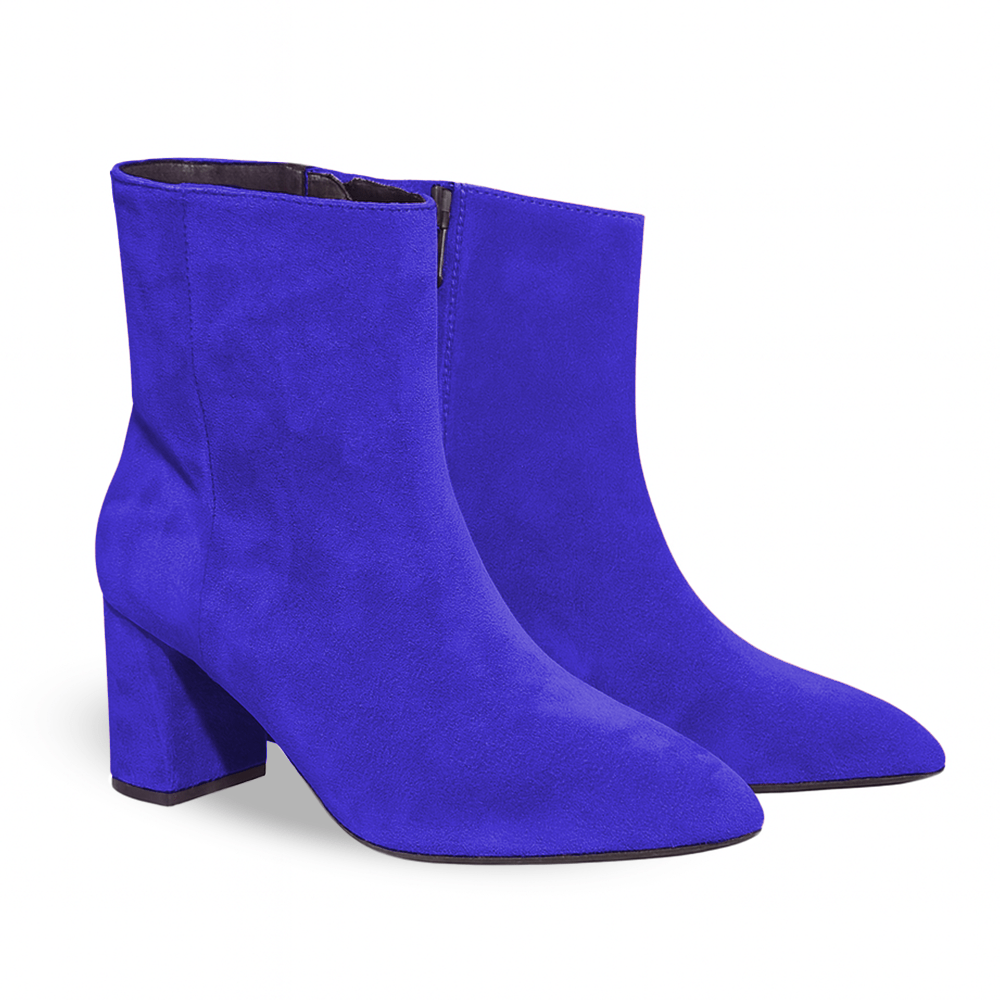 Identità Stivaletti NANCY SCAMOSCIATO BLU