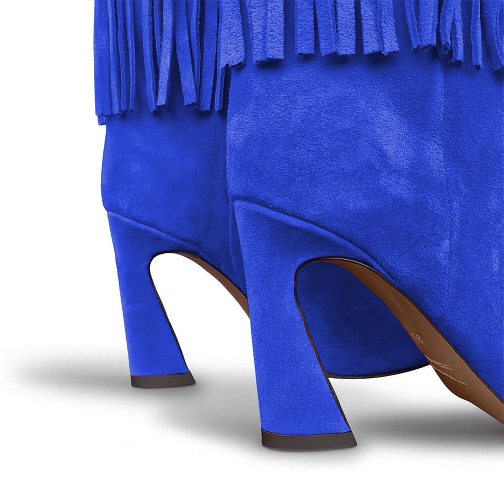 Identità Stivali ANTONIA CAMOSCIO BLU