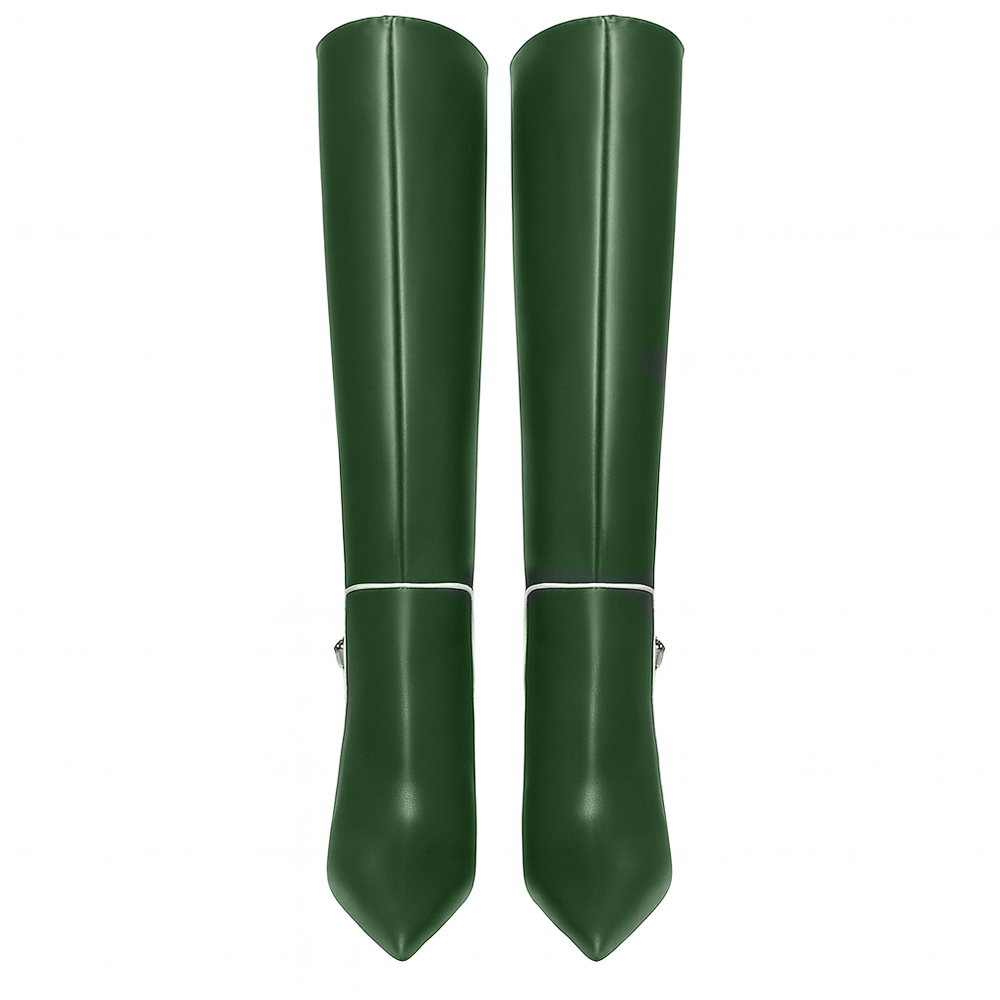 Identità Stivali GIANNA PELLE VERDE