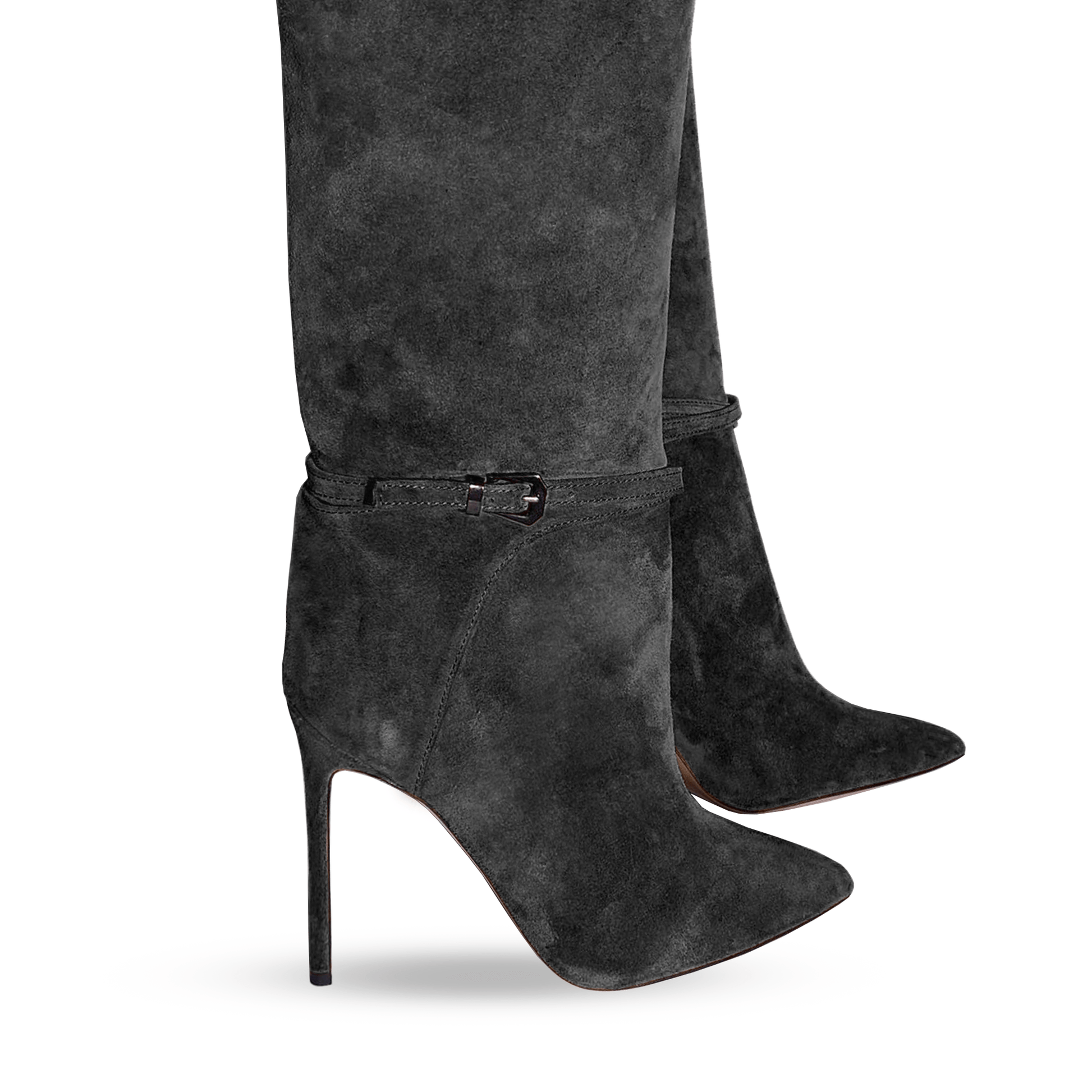 Identità Stivali LILY SUEDE NERO