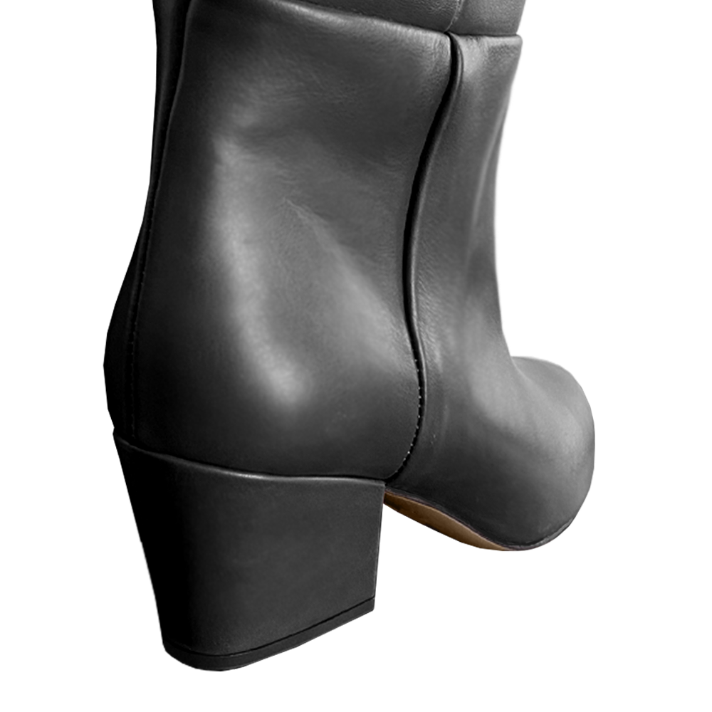 Identità Stivali MAJA PELLE NERO