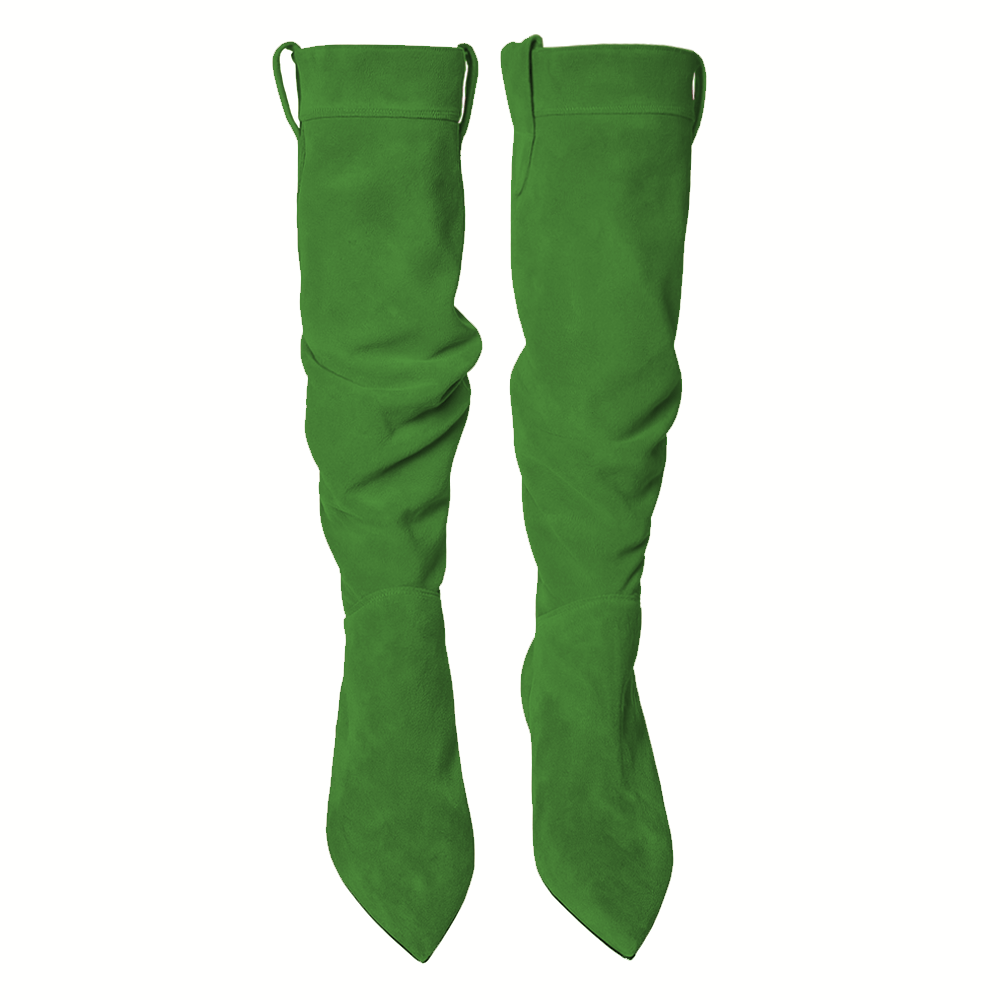 Identità Stivali NADIN SCAMOSCIATO VERDE