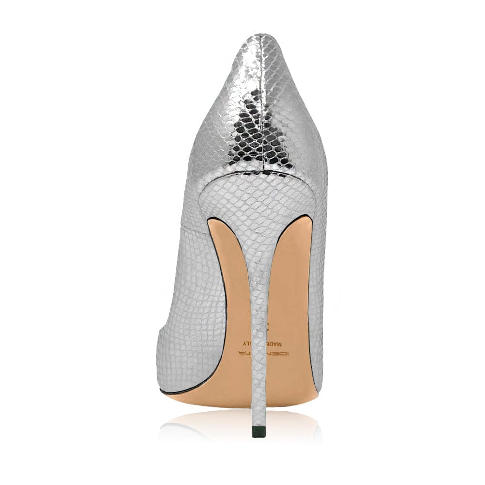 Identità Decollete BLAIR PITONATO ARGENTO