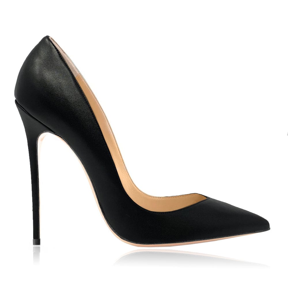 Pumps Ellen black leather Woman