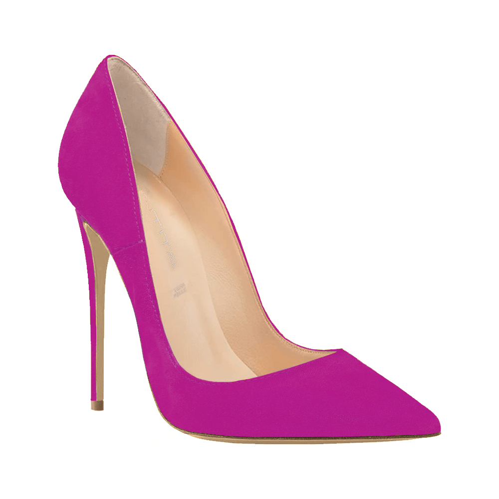 Identità Décolleté MALIA SCAMOSCIATO FUCSIA
