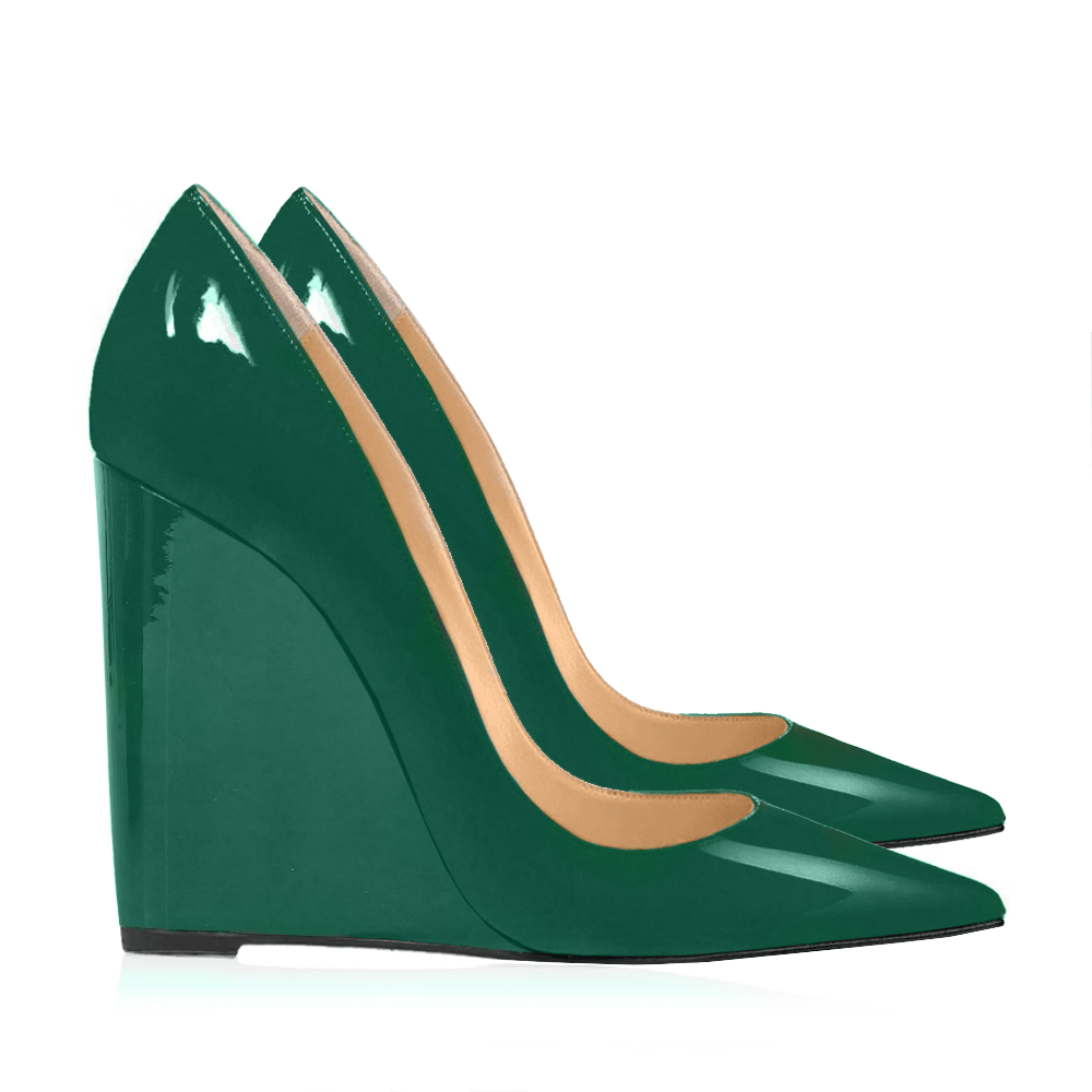 Identità Décolleté MONICA VERNICE VERDE 100mm