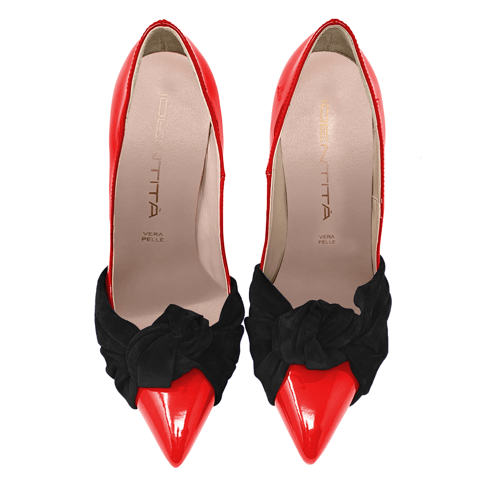 Identità Décolleté SARAH VERNICE ROSSO/NERO