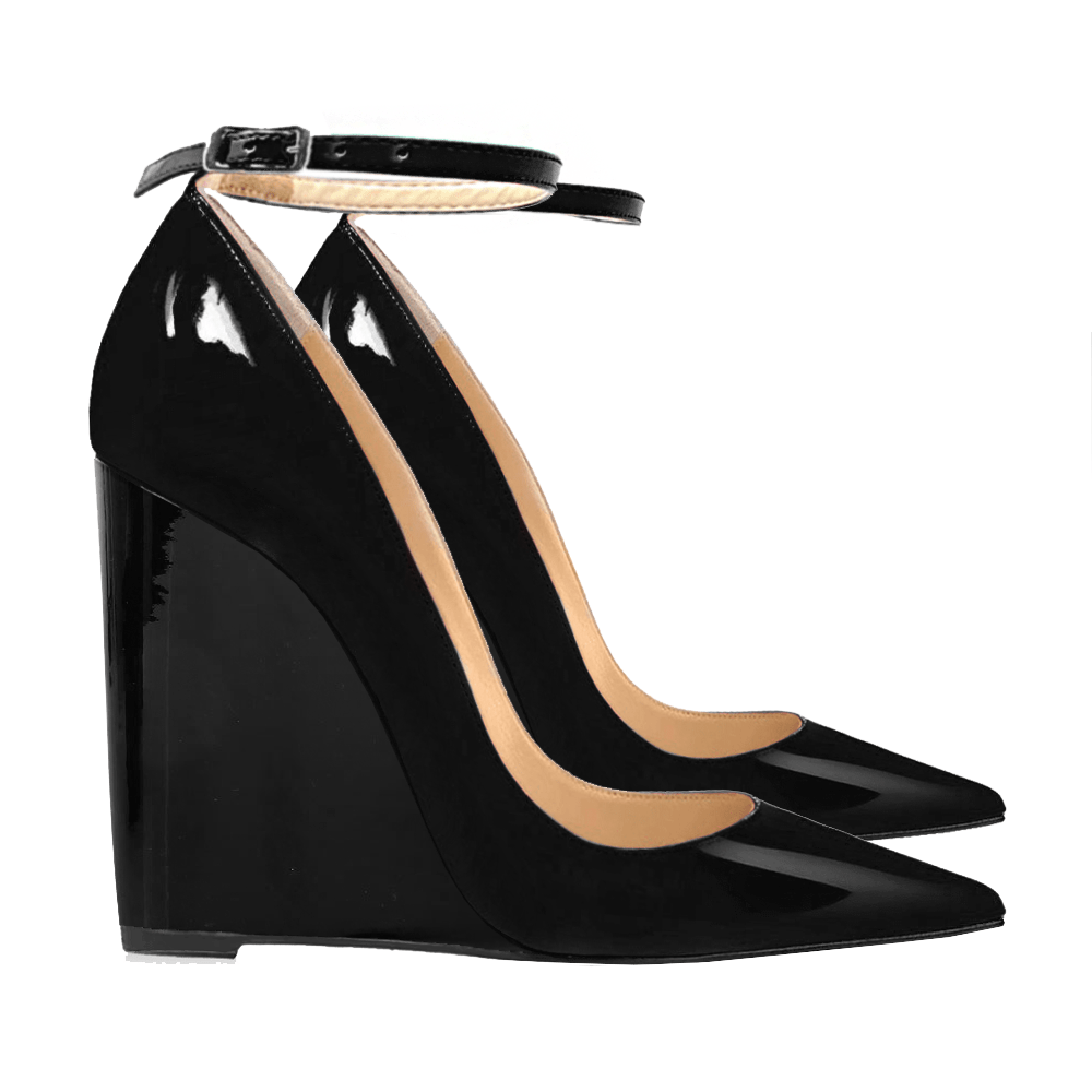 Identità Décolleté STEPHANIE VERNICE NERO 100mm