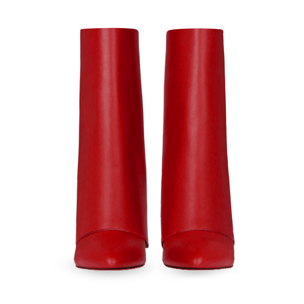 Identità Stivaletti DIANE PELLE ROSSO