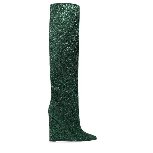 Identità Stivali SHINE GLITTER VERDE
